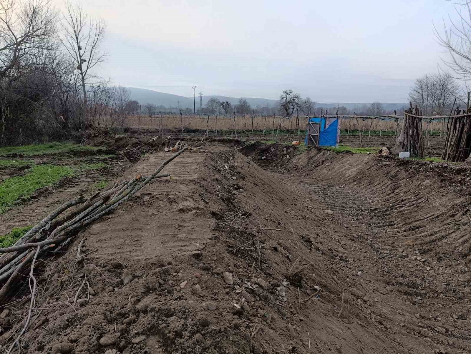 Bilecik&rsquo;te taşkın riskine karşı dere ıslahı
