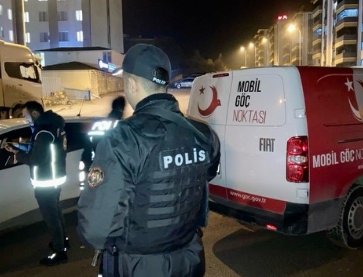 Bilecik&rsquo;te d&uuml;zensiz g&ouml;&ccedil; ve ka&ccedil;ak&ccedil;ılığa y&ouml;nelik denetim
