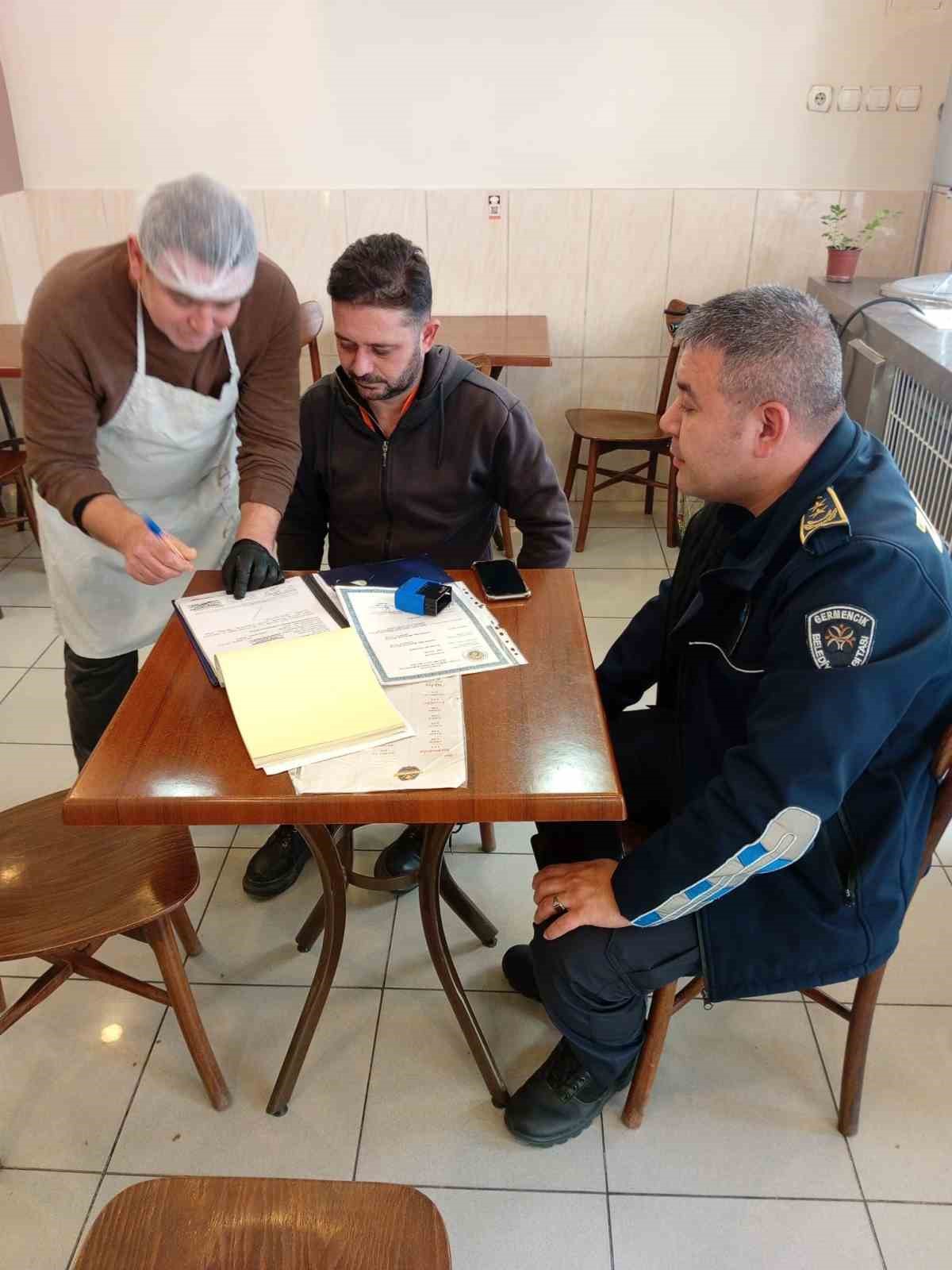 Germencik&rsquo;te belediyeden yeni yıl &ouml;ncesi sıkı denetim
