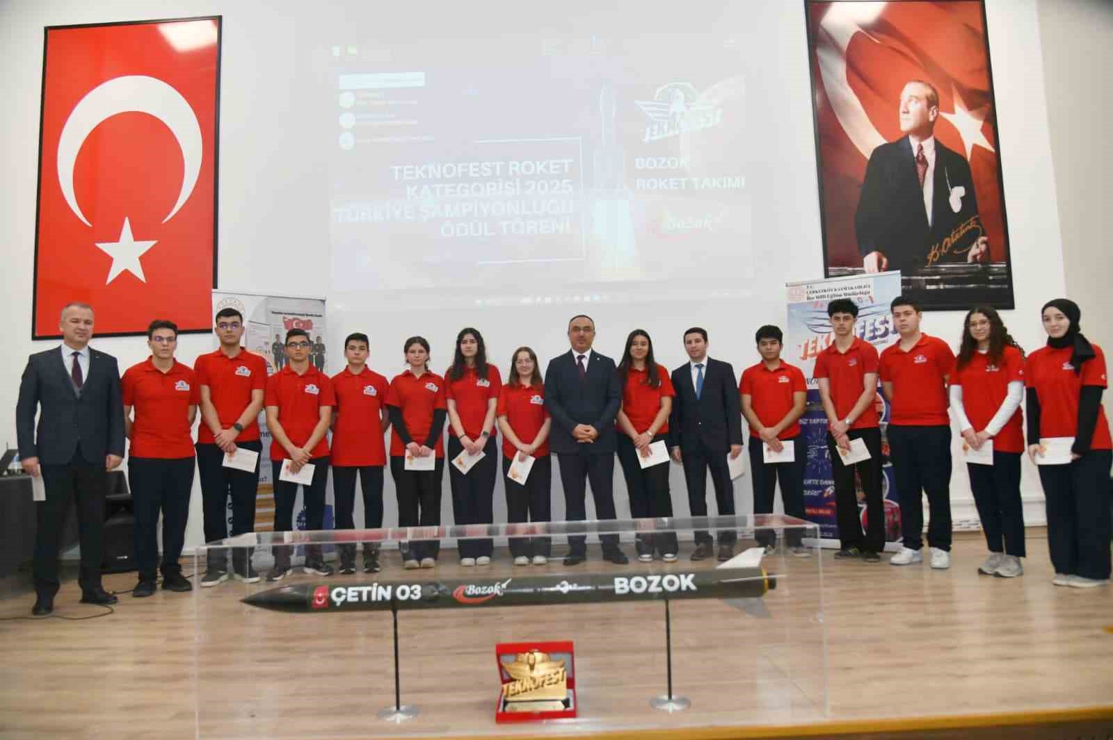 TEKNOFEST’te büyük gurur: Tekirdağlı öğrenciler Türkiye birincisi oldu