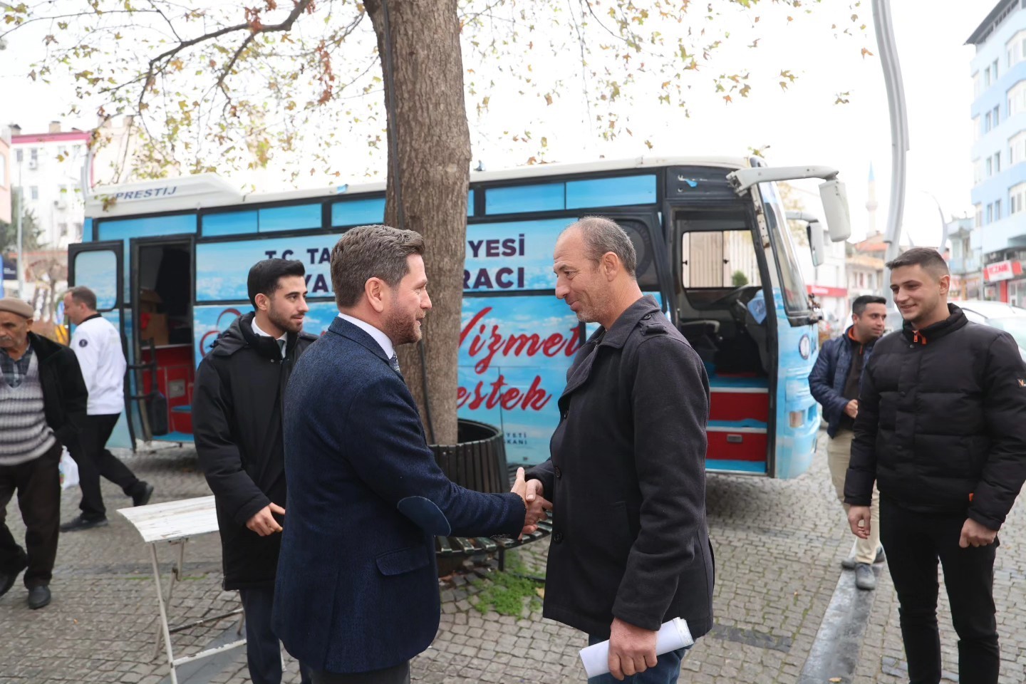 Tavas Belediyesi dayanışma aracı hizmete başladı
