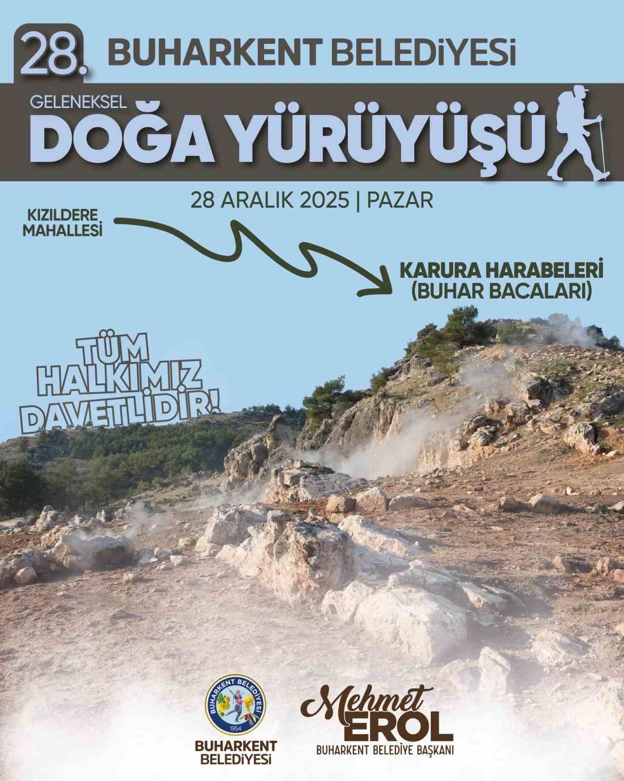 Buharkent&rsquo;te sağlık i&ccedil;in y&uuml;r&uuml;yecekler
