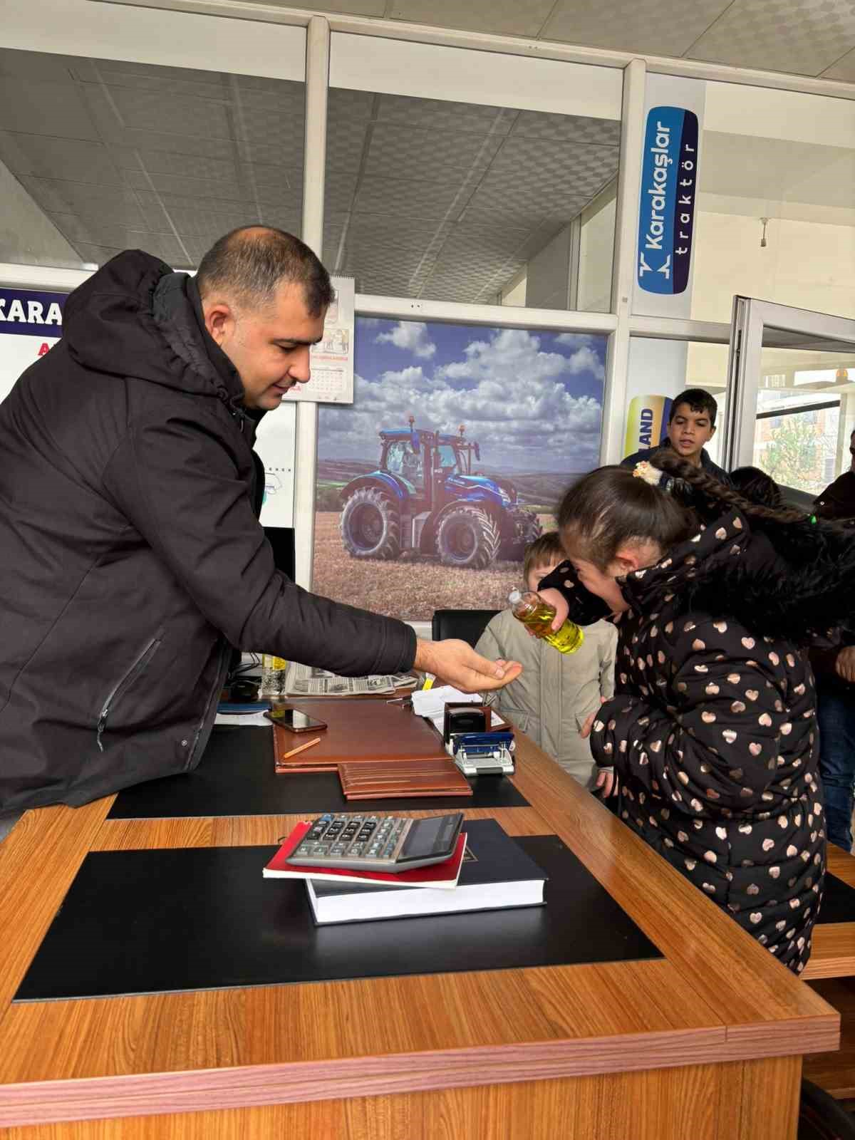 Çorum’da özel bireylerden gönülleri ısıtan ikram