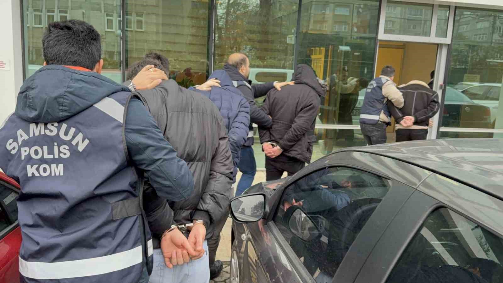 Samsun&rsquo;da t&uuml;t&uuml;n ka&ccedil;ak&ccedil;ılığı operasyonunda 4 kişi adliyeye sevk edildi
