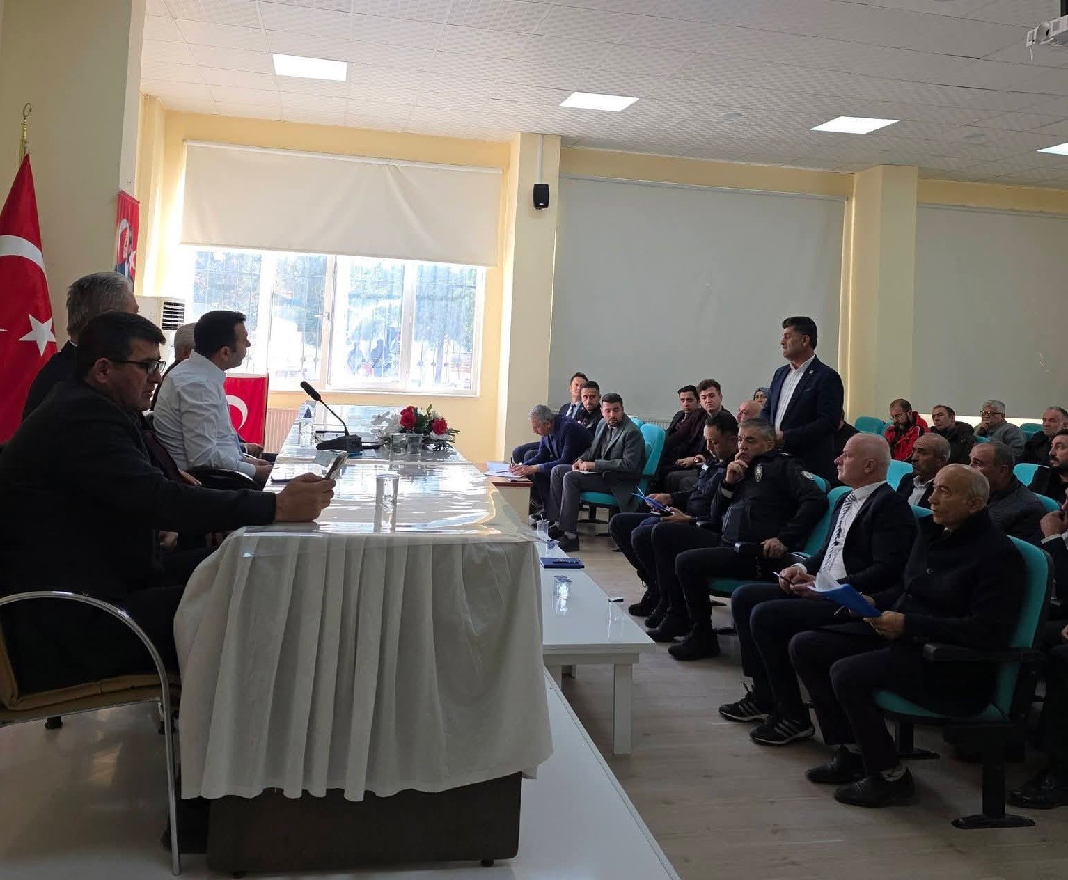 G&ouml;lbaşı&rsquo;nda yılsonu değerlendirme toplantısı yapıldı
