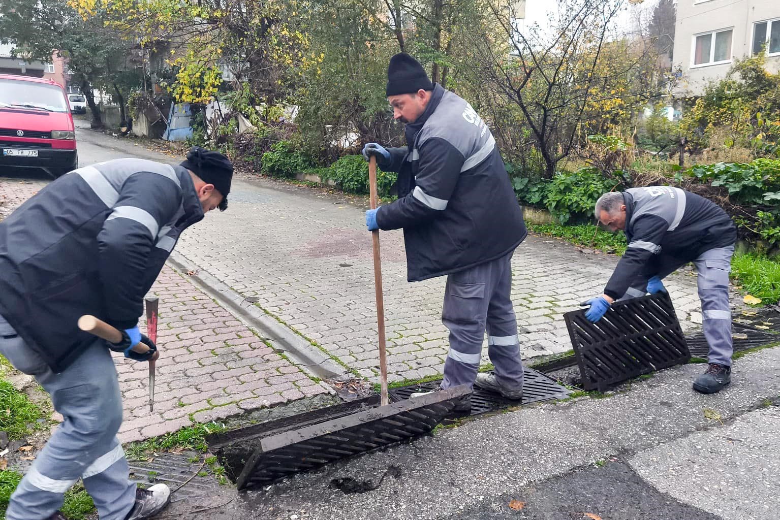 Canik’te mazgal temizliği