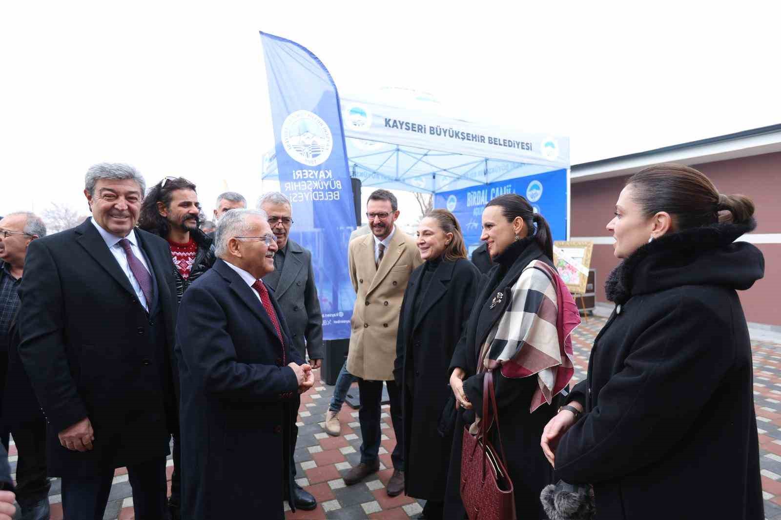 Birdal Cami ibadete açıldı