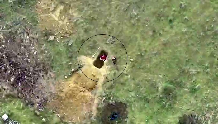 Büyükçekmece’de kaçak kazı yapan 2 kişi polis dronuyla yakalandı