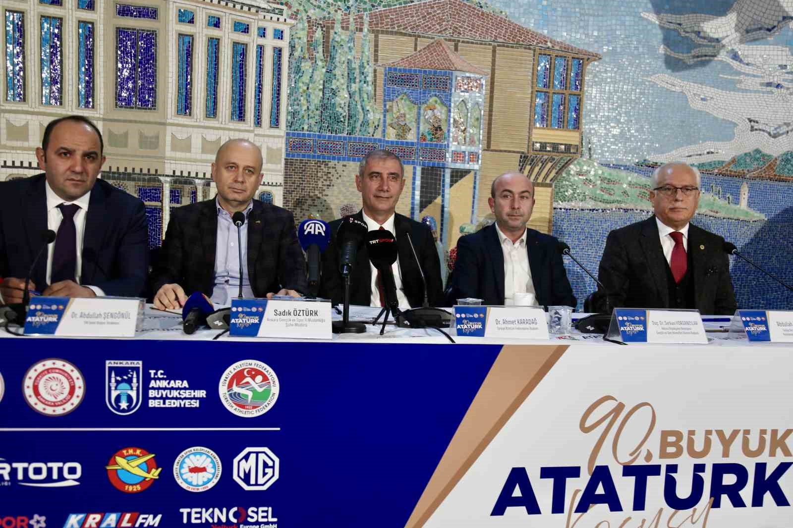 90. Büyük Atatürk Koşusu’nun tanıtım toplantısı gerçekleştirildi