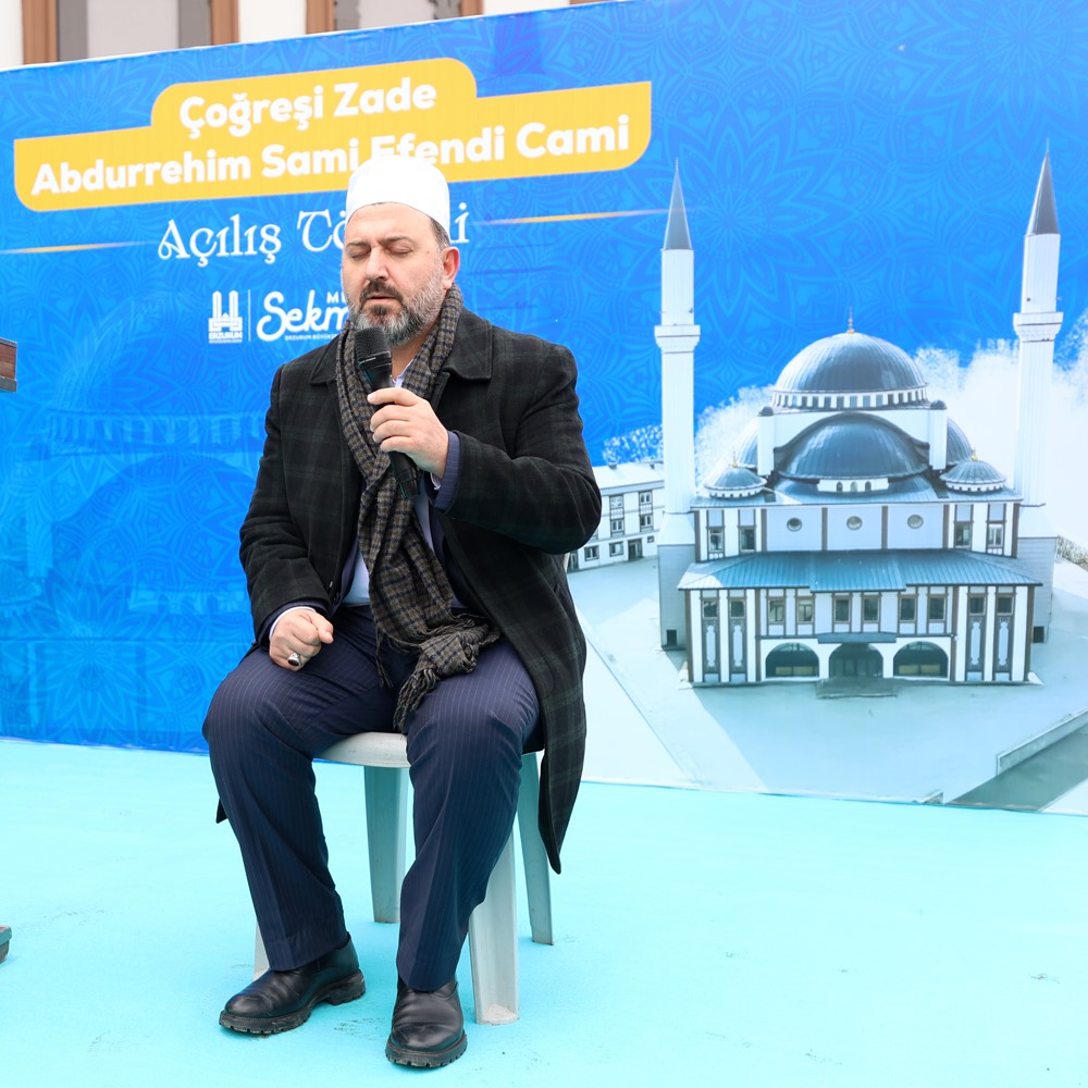 &Ccedil;oğreşi Zade Abdurrehim Sami Efendi Cami ibadete a&ccedil;ıldı
