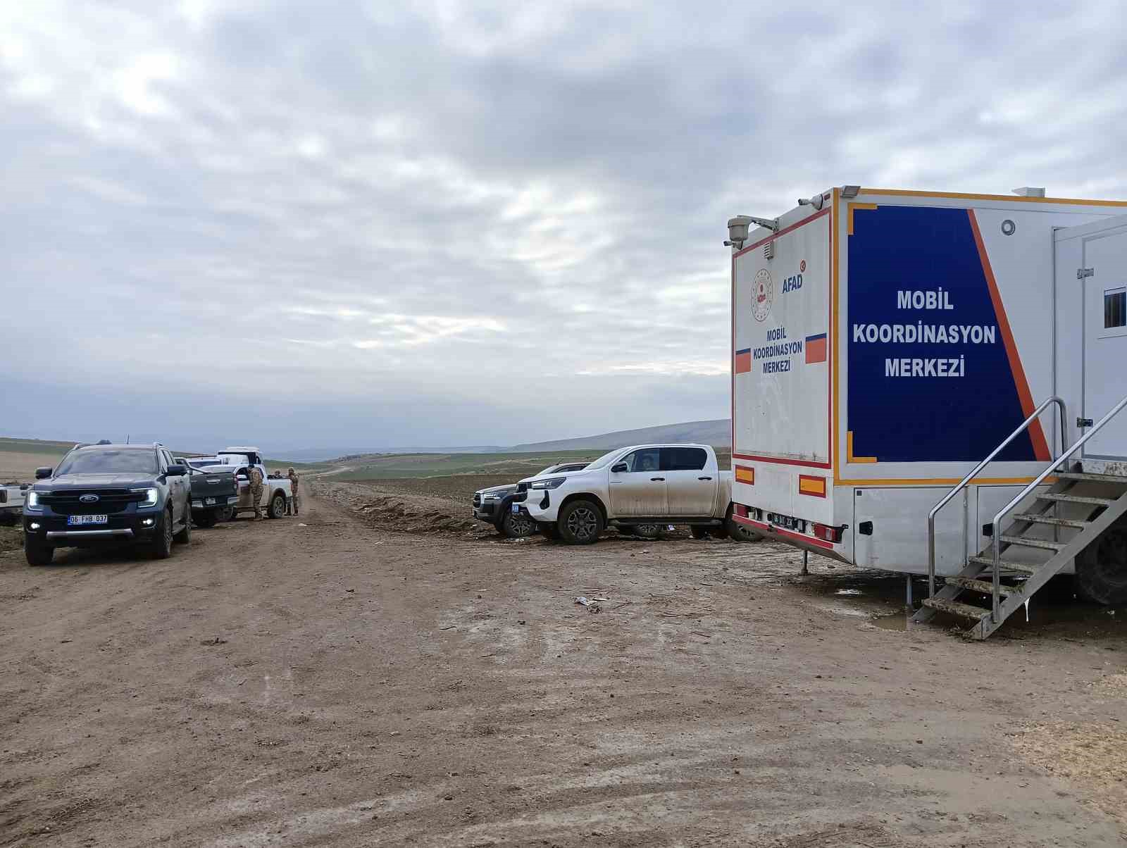 Libya heyetini taşıyan uçağın düştüğü bölgedeki çalışmalar 3. gününde de devam ediyor