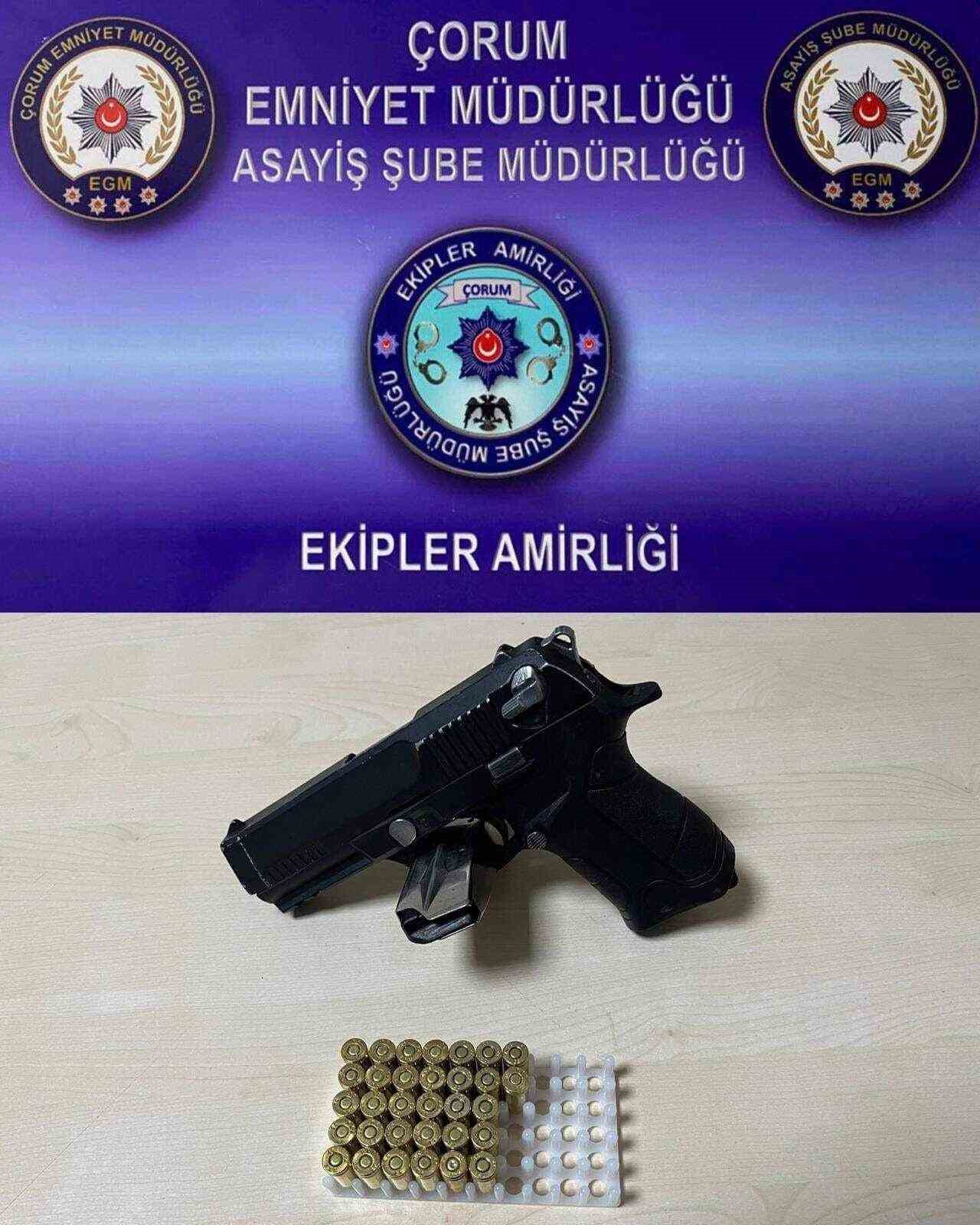 &Ccedil;orum&rsquo;da aranan 9 kişi yakalandı
