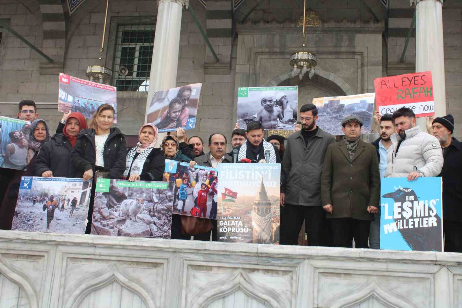 İnsanlık İttifakı 1 Ocak&rsquo;ta Galata&rsquo;da buluşuyor
