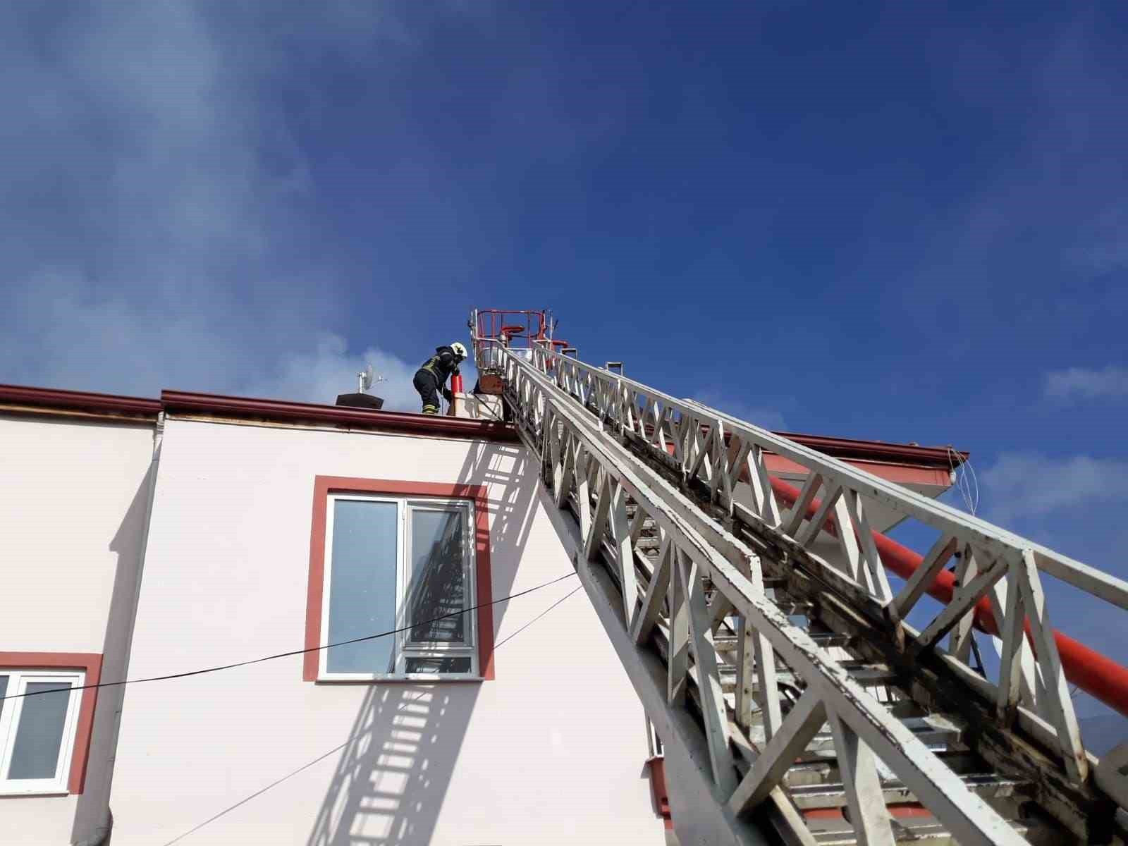 Bucak&rsquo;ta bacada yangın paniği
