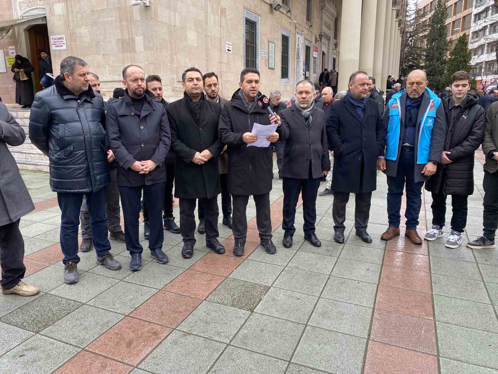 Eskişehir’de Filistin için barışçıl ’şahitlik’ çağrısı yapıldı