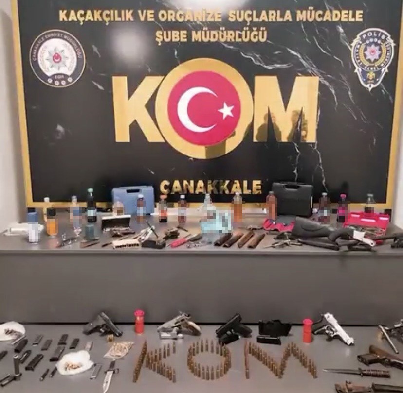 Çanakkale’de kaçakçılık operasyonuna 3 tutuklama