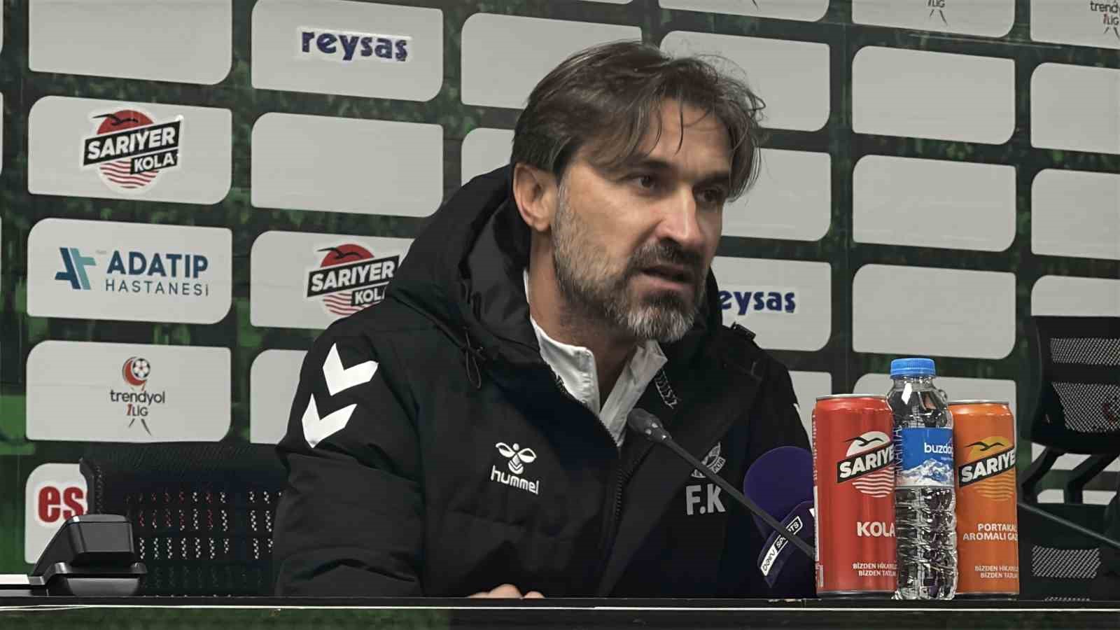 Sakaryaspor - Manisa FK ma&ccedil;ının ardından
