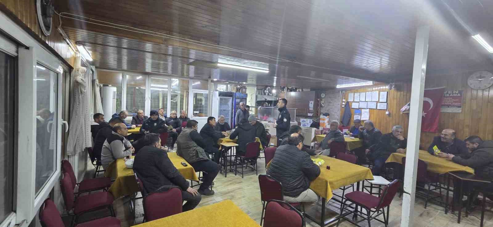 &Ccedil;aylar polis, uyanık olmak vatandaştan
