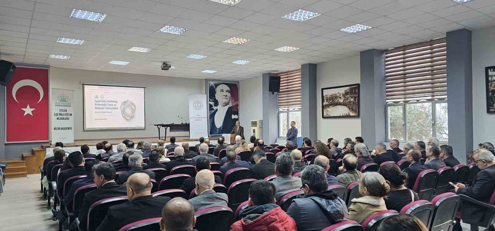 Okul idarecileri ’Mobbing ve Akran Zorbalığı konusunda bilgilendirildi