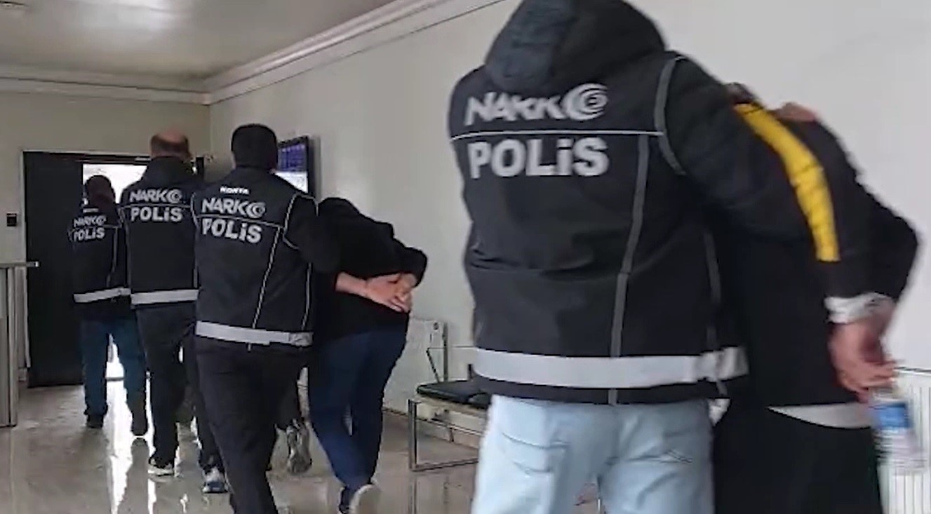 Konya’da uyuşturucu trafiğine ağır darbe: 110 kişi tutuklandı