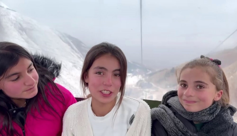 Hayatlarında ilk kez gondola binmenin heyecanını yaşadılar