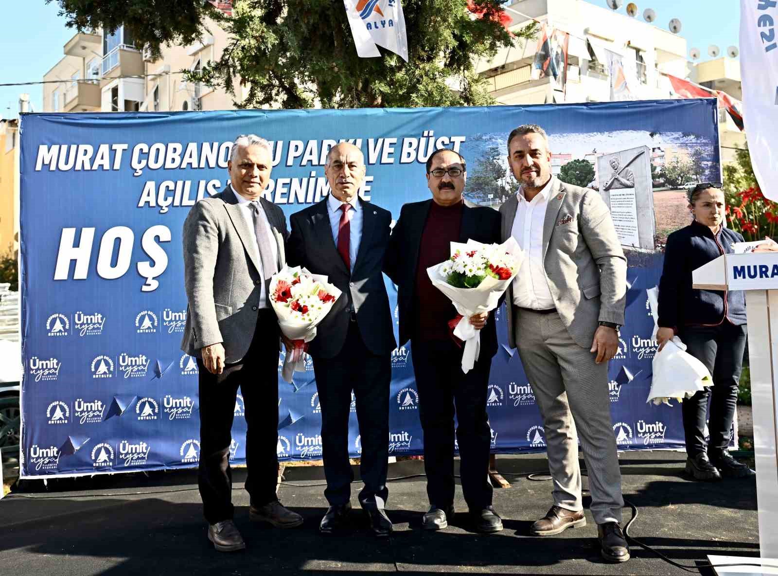 Aşık Murat &Ccedil;obanoğlu Parkı hizmete a&ccedil;ıldı
