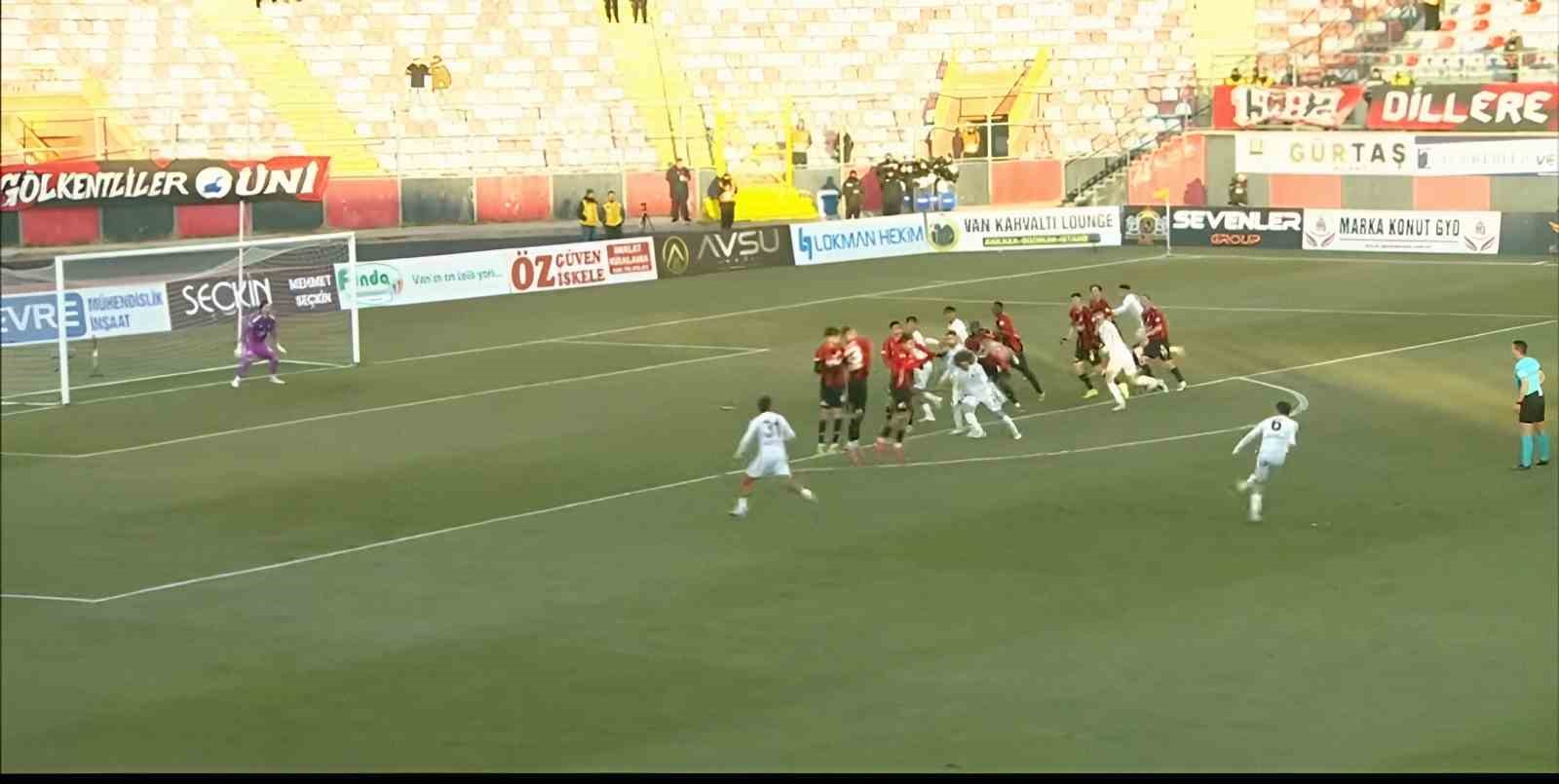 Trendyol 1. Lig: Vanspor FK: 4 - Atakaş Hatayspor: 0
