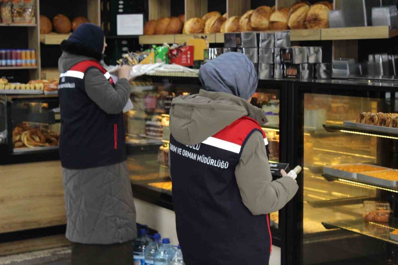 Bolu’da yılbaşı öncesi gıda denetimleri sıklaştırıldı, 350 işletme kontrol edildi