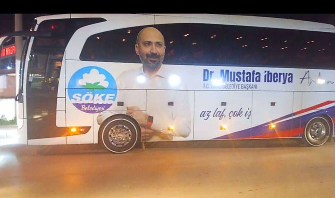 Başkan Arıkan’dan Söke Belediyesi’ne Yeni Otobüs