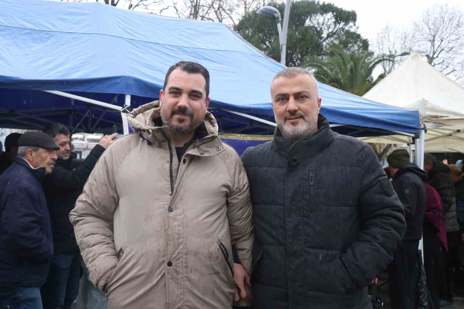 Dolu yağışı horona engel olmadı