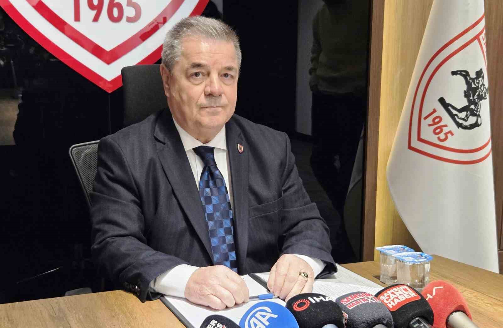 Samsunspor’dan "bahis" soruşturması açıklaması
