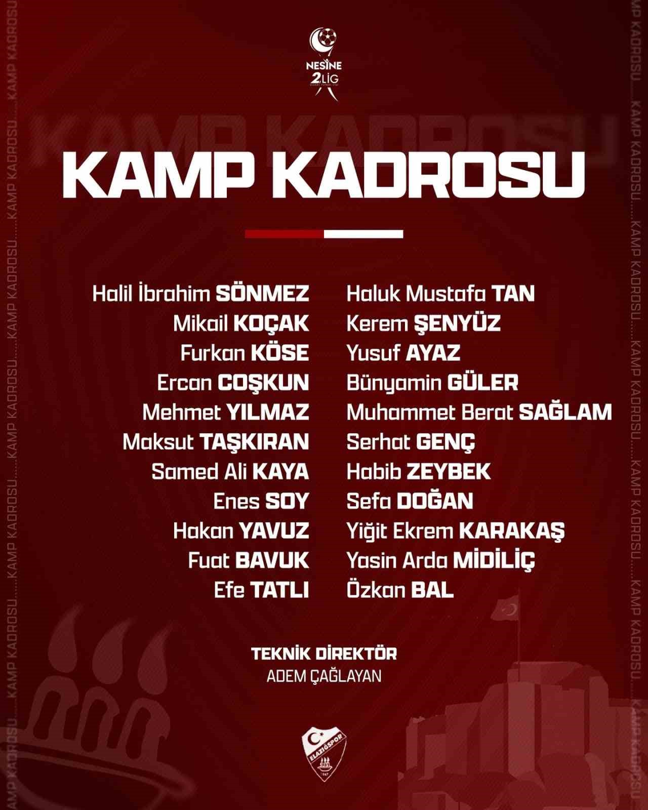 Elazığspor, Erzincan’a gitti