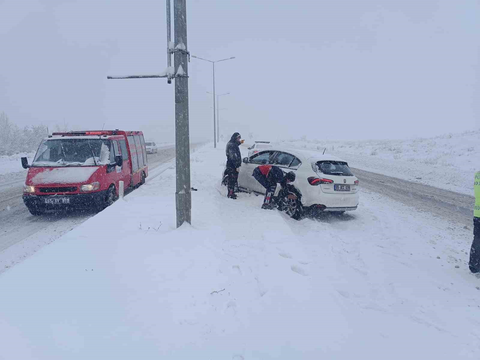 Erciş’te trafik kaza: 1 yaralı