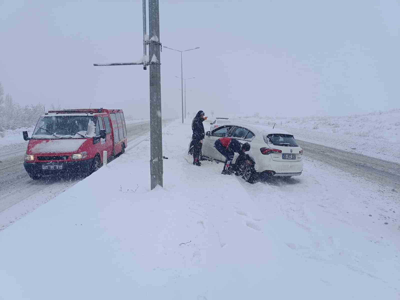 Erciş’te trafik kaza: 1 yaralı