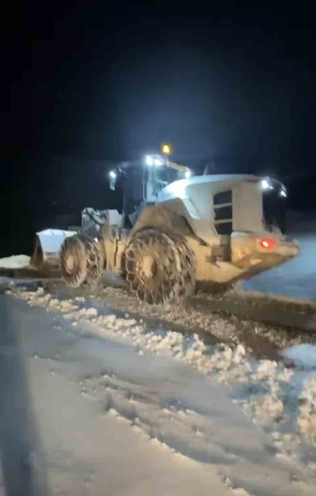 Muş’ta kar yağışı 250 köy yolunu ulaşıma kapattı
