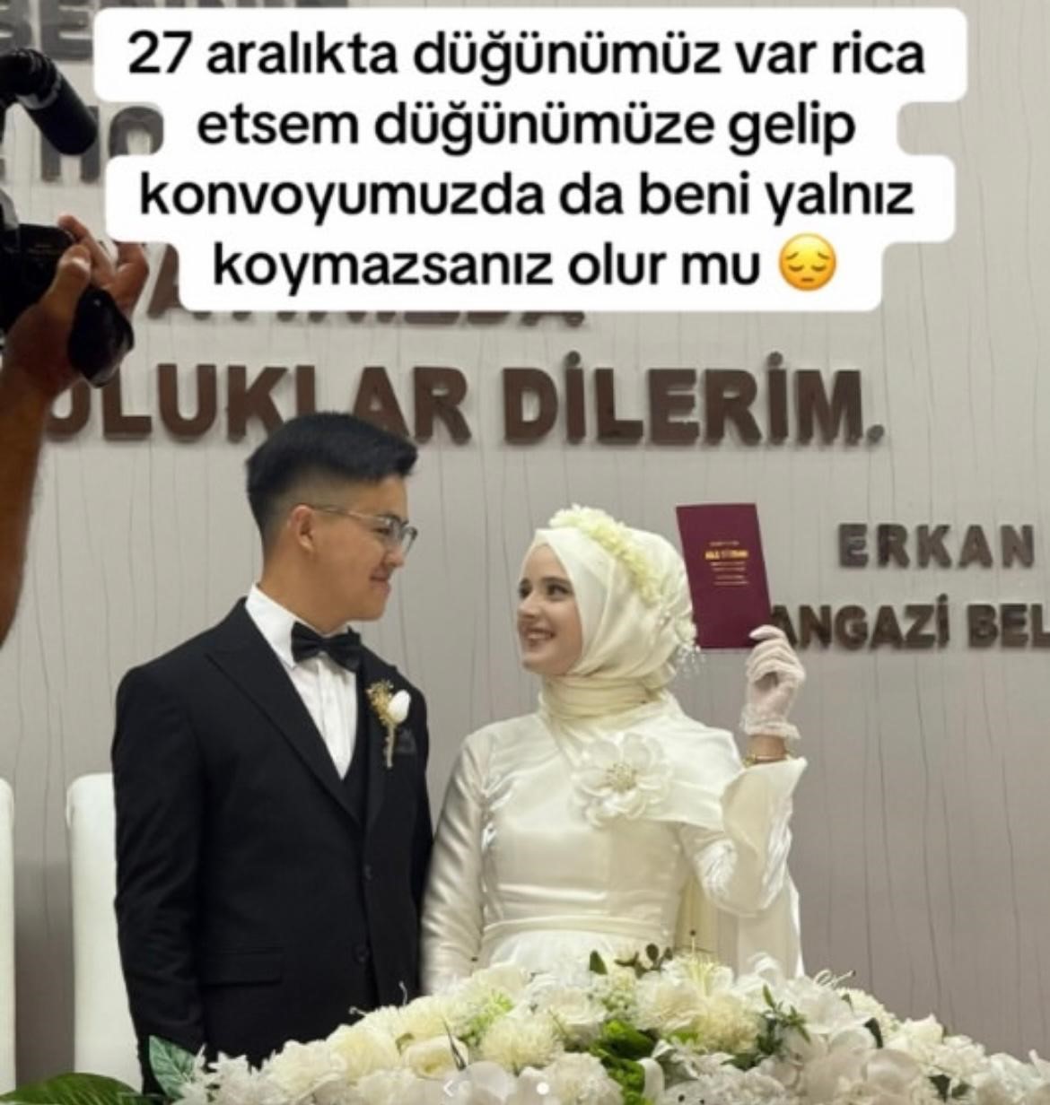 Sosyal medyada g&uuml;ndem olan &ccedil;ift d&uuml;nyaevine girdi
