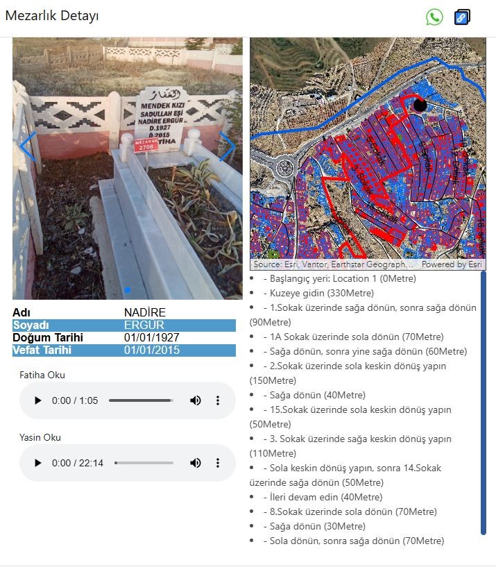 Mezarlar artık bir tık uzakta: İsteyen fotoğrafını g&ouml;recek, isteyen dua okutacak
