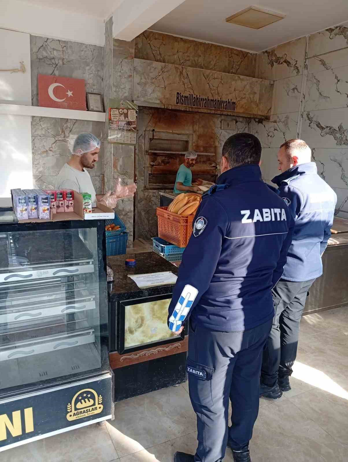 Germencik&rsquo;teki fırınlarda denetim ger&ccedil;ekleştirildi
