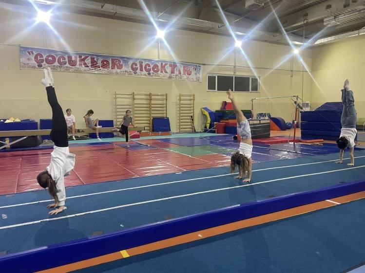 Bilecik’te cimnastik spor okulları yoğun ilgi görüyor