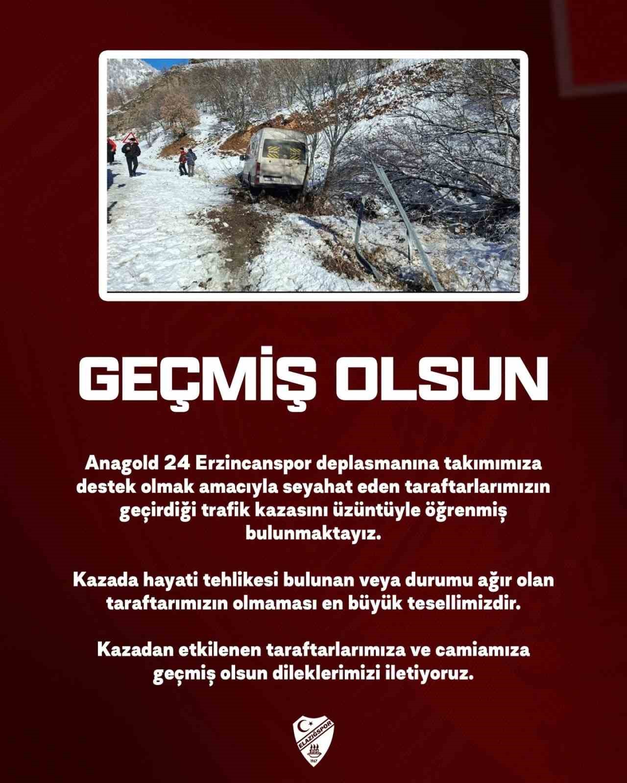 Taraftarları taşıyan minib&uuml;s şarampole kaydı
