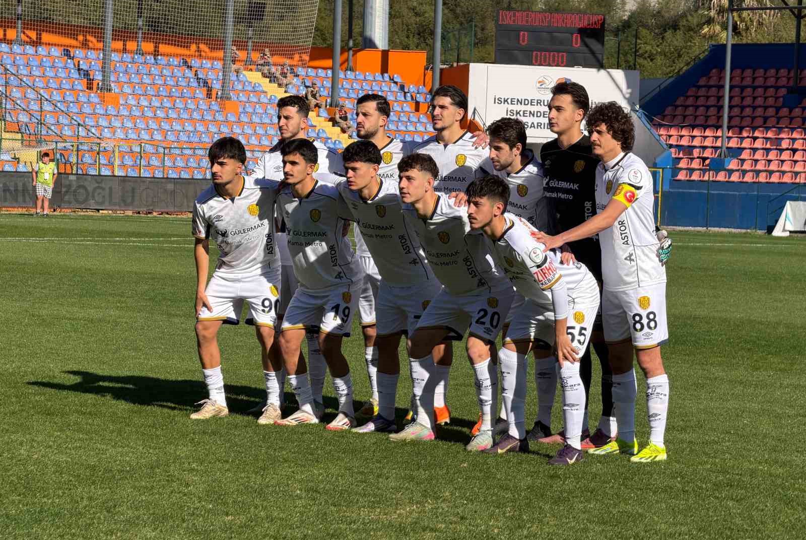 TFF 2. Lig: İskenderunspor: 4 - MKE Ankarag&uuml;c&uuml;: 2
