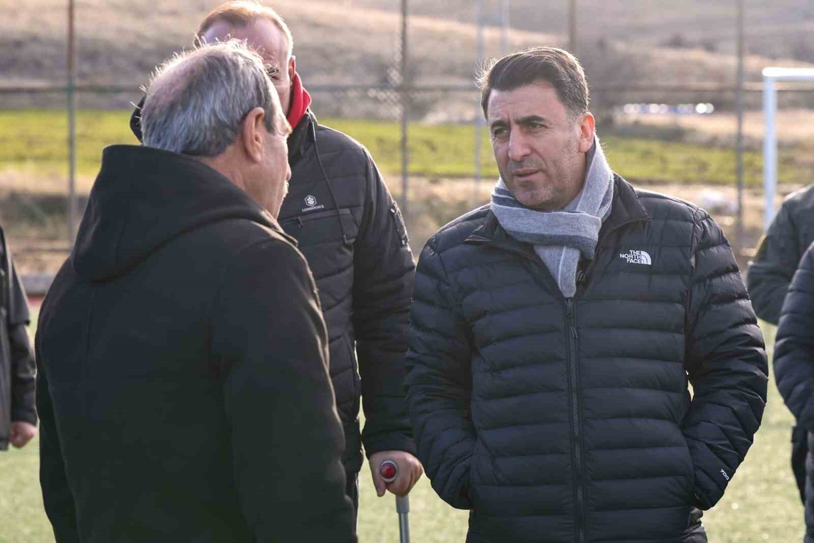 Dersimspor’un altyapısına kalıcı yatırım müjdesi
