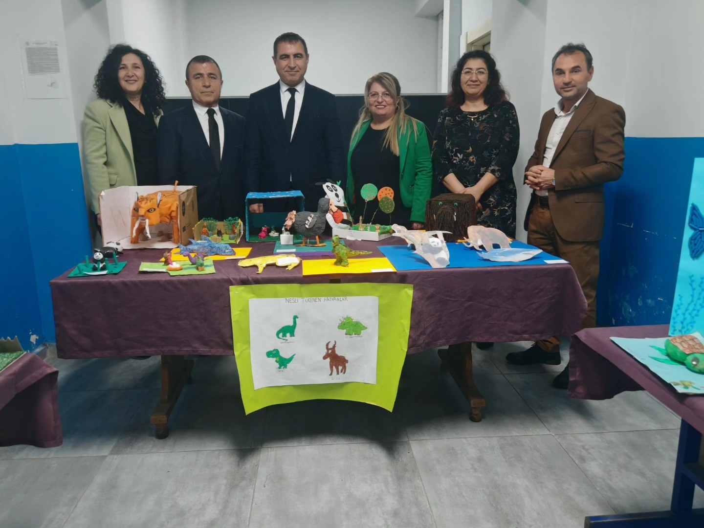 Nazilli’de ’Yeşil Adımlar Projesi’ kapsamında nesli tükenen hayvanlara dikkat çekildi