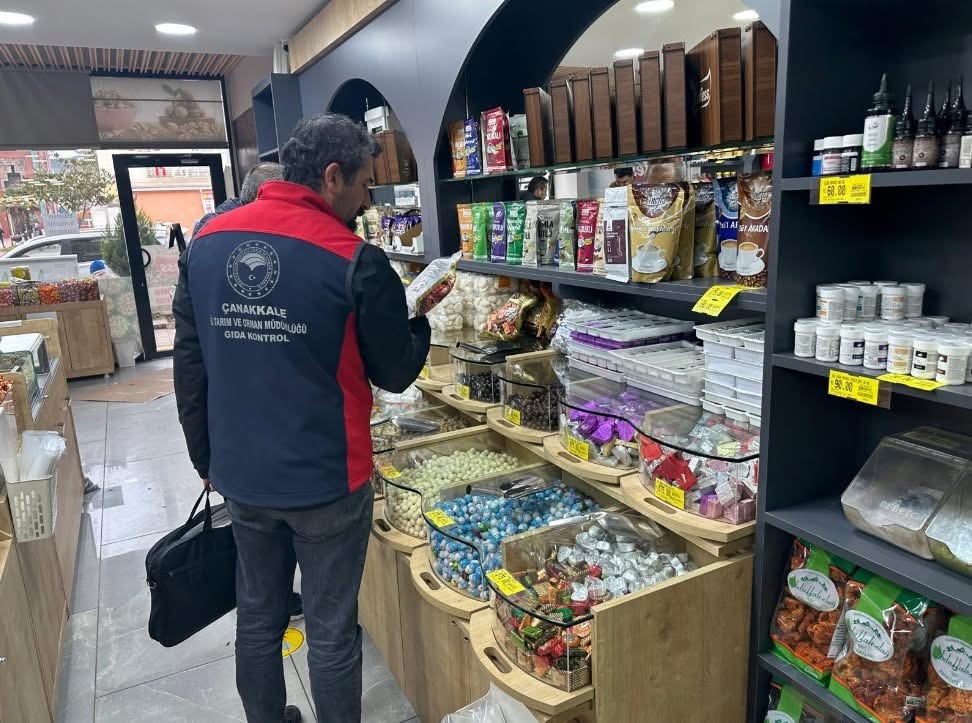 Çanakkale’de yılbaşı öncesi gıda denetimleri arttırıldı