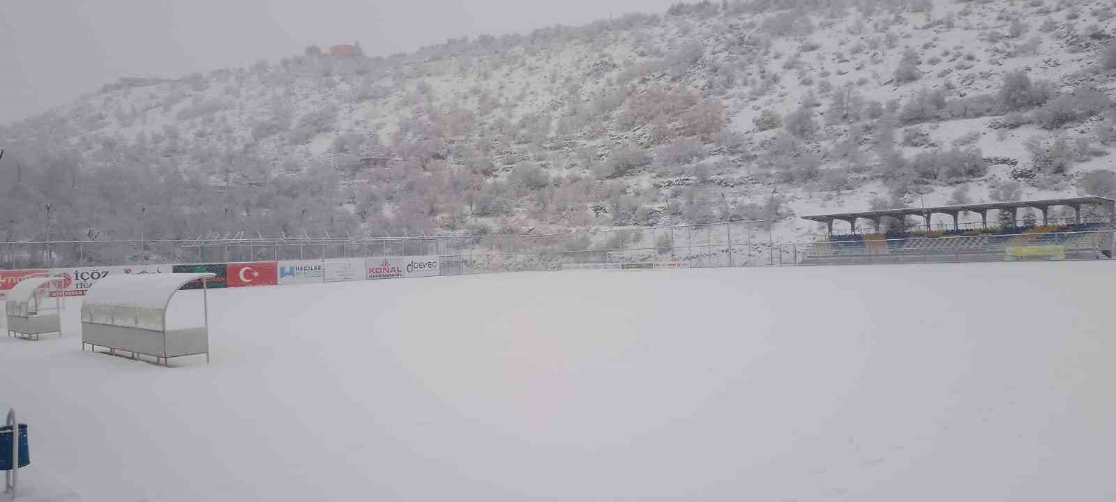 Hacılar Erciyesspor - Argıncıkspor maçı ertelendi