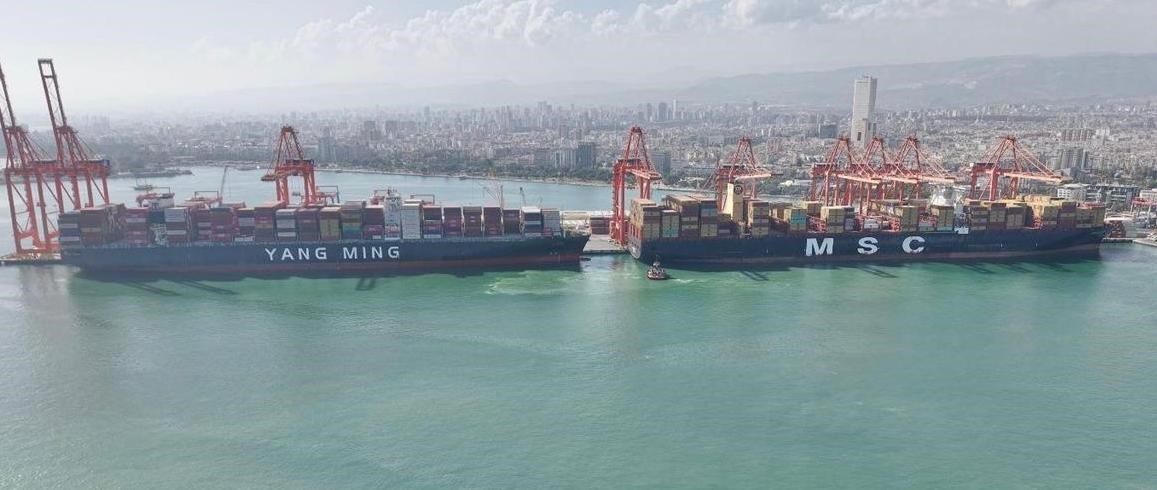 Mega gemilerin yeni adresi Mersin Limanı oldu