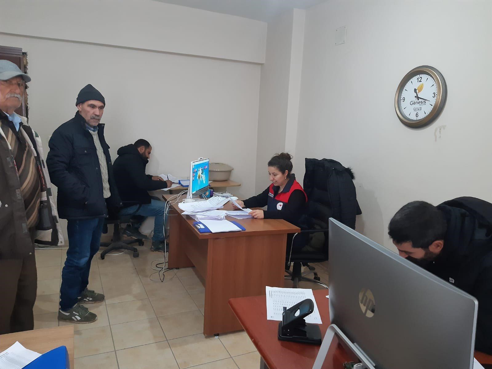 Tunceli’de ÇKS başvuruları için hafta sonu mesaisi
