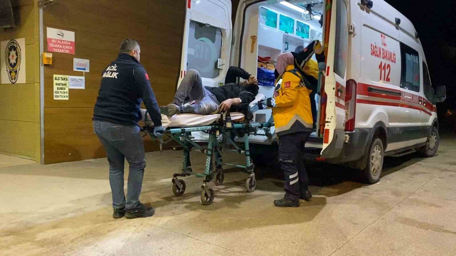 Bursa&rsquo;da silahlı kavga: 1 yaralı
