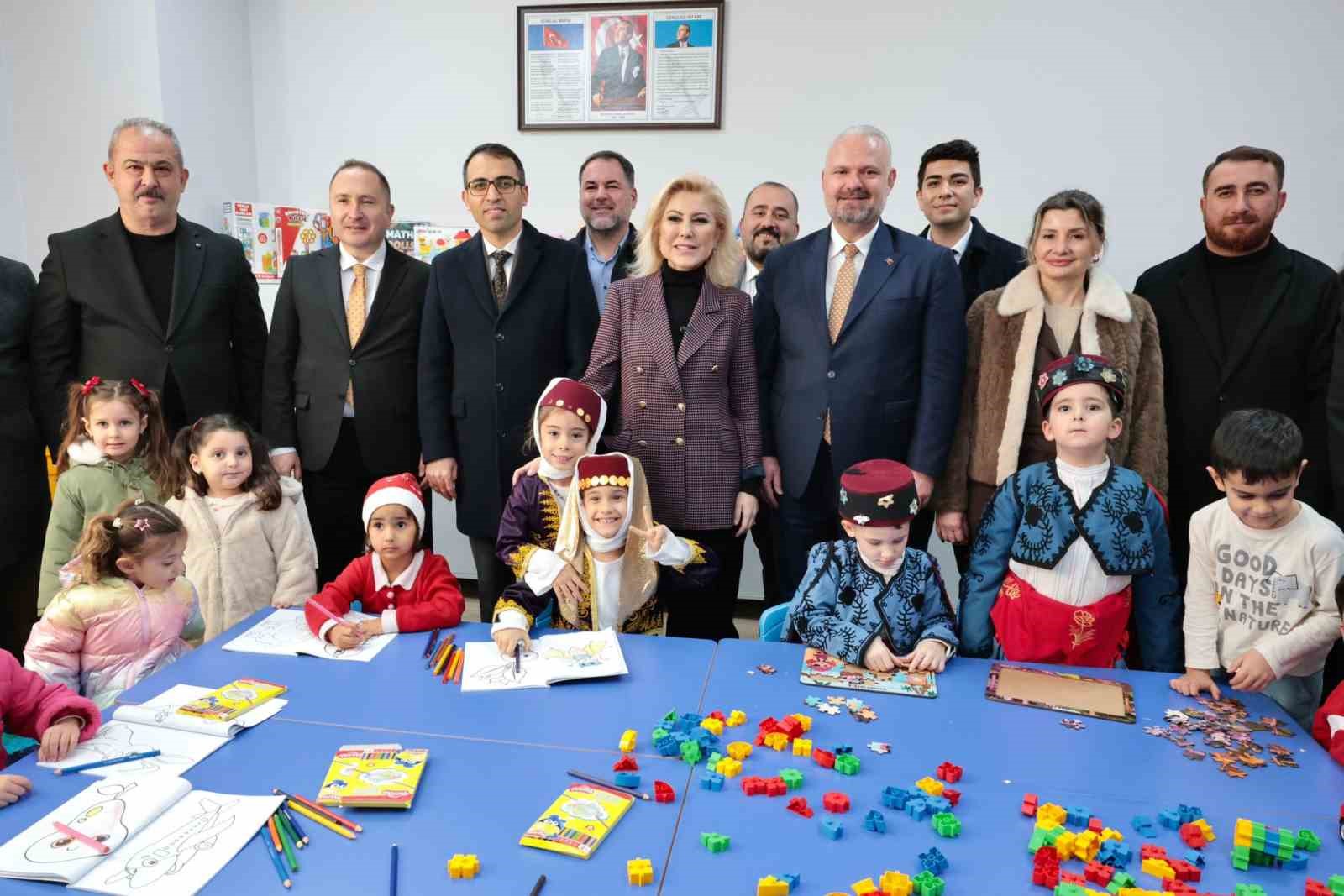 Menemen Belediyesi Seyrek Anaokulu coşkulu törenle açıldı