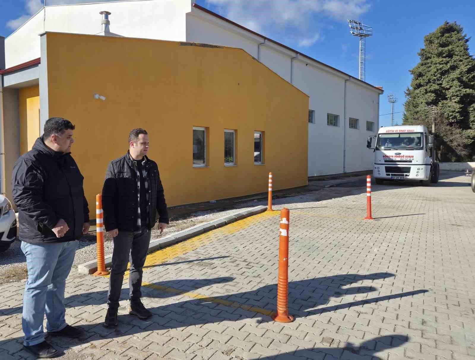 İl Milli Eğitim Müdürü Çay’dan MTSK sınav alanında denetim